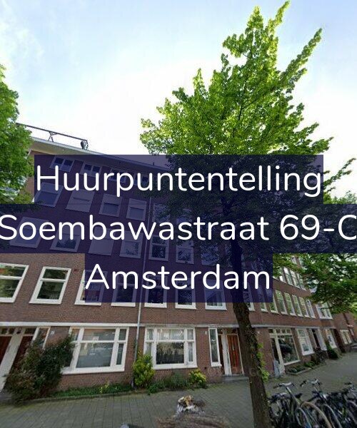Foto gevel Huurpuntentelling voor Soembawastraat 69-C, Amsterdam