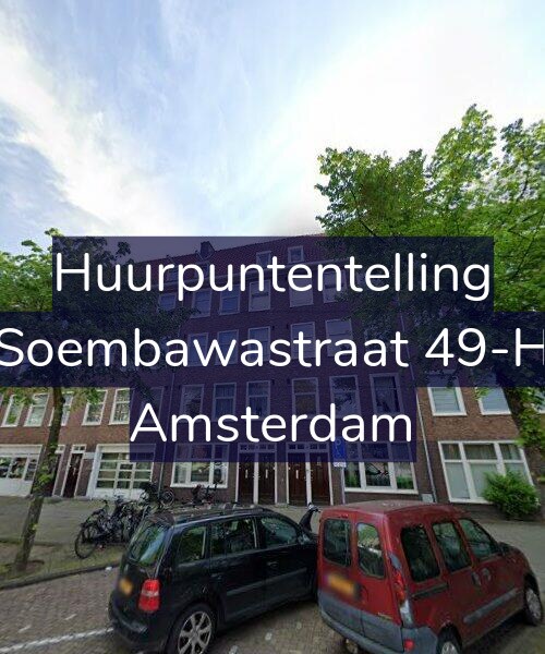 Foto gevel Huurpuntentelling voor Soembawastraat 49-H, Amsterdam