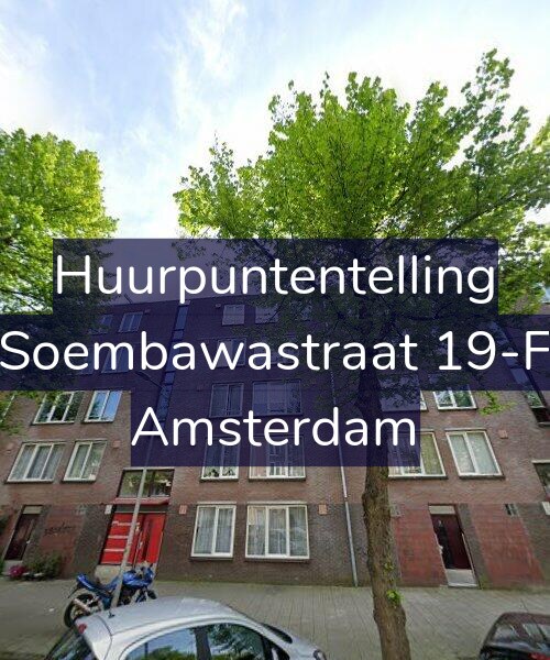 Foto gevel Huurpuntentelling voor Soembawastraat 19-F, Amsterdam