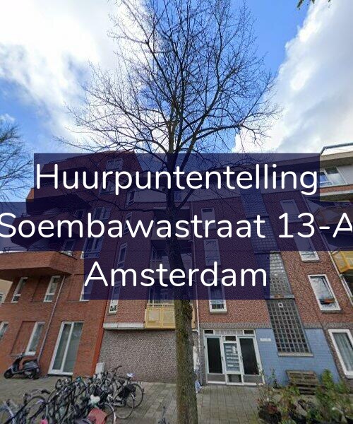 Foto gevel Huurpuntentelling voor Soembawastraat 13-A, Amsterdam