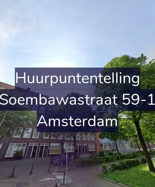 Foto gevel Huurpuntentelling voor Soembawastraat 59-1, Amsterdam