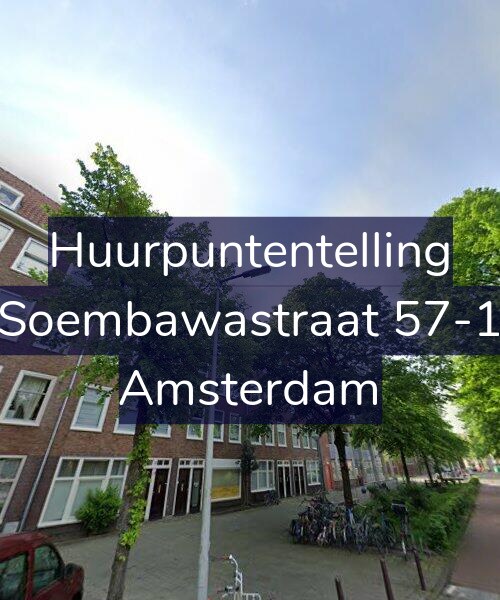 Foto gevel Huurpuntentelling voor Soembawastraat 57-1, Amsterdam