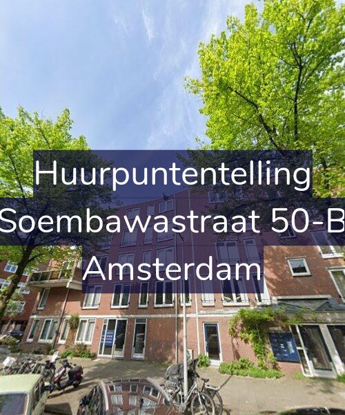 Foto gevel Huurpuntentelling voor Soembawastraat 50-B, Amsterdam