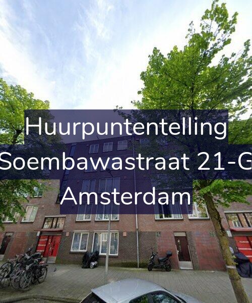 Foto gevel Huurpuntentelling voor Soembawastraat 21-G, Amsterdam