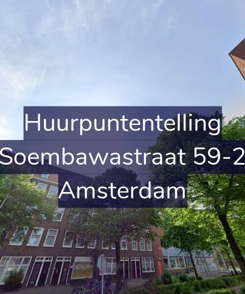 Foto gevel Huurpuntentelling voor Soembawastraat 59-2, Amsterdam