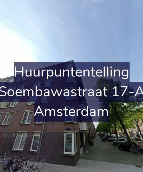 Foto gevel Huurpuntentelling voor Soembawastraat 17-A, Amsterdam