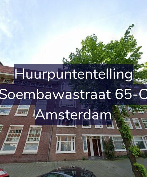 Foto gevel Huurpuntentelling voor Soembawastraat 65-C, Amsterdam