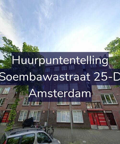 Foto gevel Huurpuntentelling voor Soembawastraat 25-D, Amsterdam
