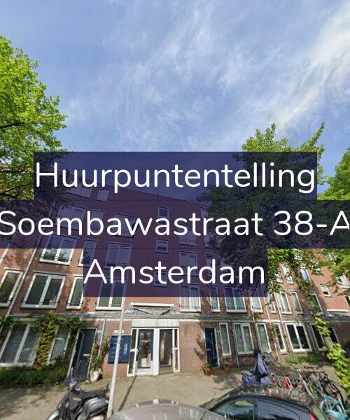 Foto gevel Huurpuntentelling voor Soembawastraat 38-A, Amsterdam