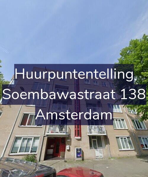 Foto gevel Huurpuntentelling voor Soembawastraat 138, Amsterdam