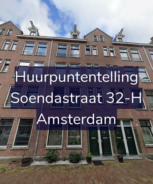 Foto gevel Huurpuntentelling voor Soendastraat 32-H, Amsterdam