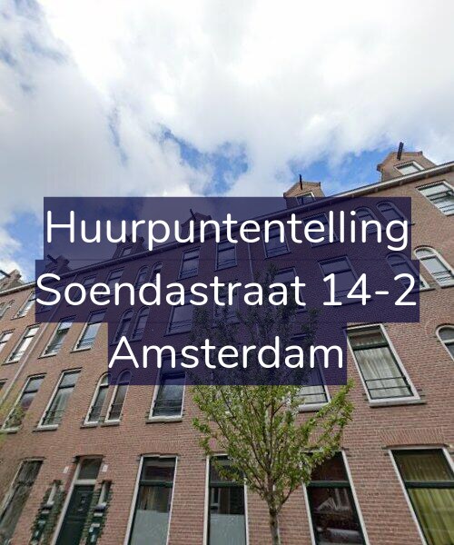 Foto gevel Huurpuntentelling voor Soendastraat 14-2, Amsterdam
