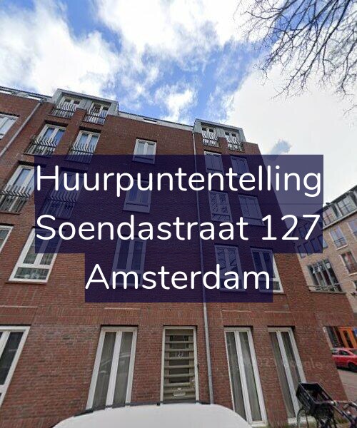 Foto gevel Huurpuntentelling voor Soendastraat 127, Amsterdam