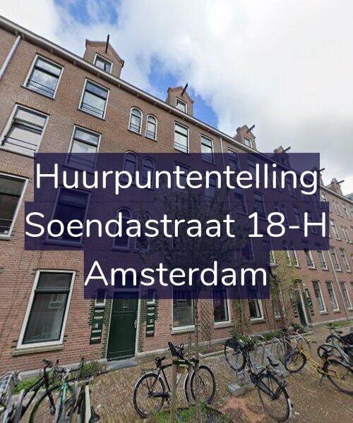 Foto gevel Huurpuntentelling voor Soendastraat 18-H, Amsterdam
