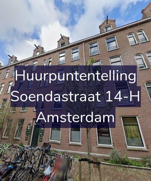 Foto gevel Huurpuntentelling voor Soendastraat 14-H, Amsterdam