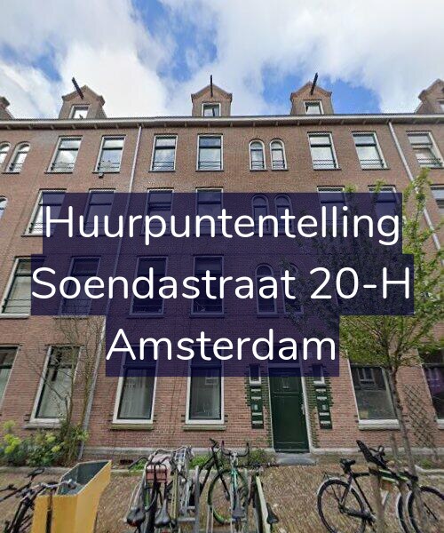 Foto gevel Huurpuntentelling voor Soendastraat 20-H, Amsterdam