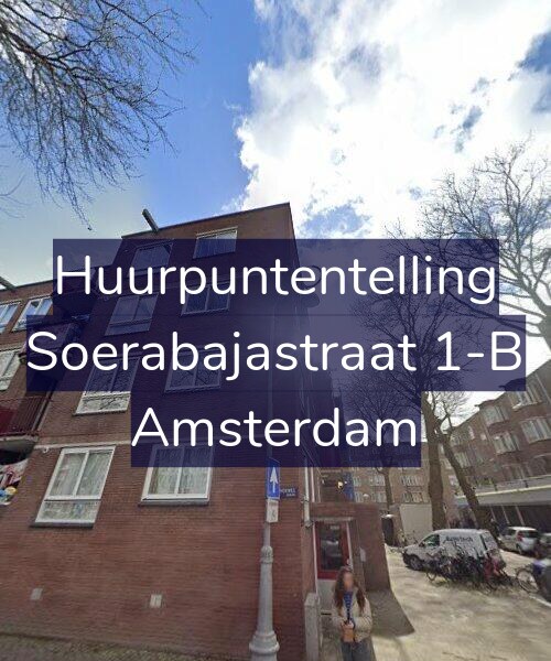 Foto gevel Huurpuntentelling voor Soerabajastraat 1-B, Amsterdam