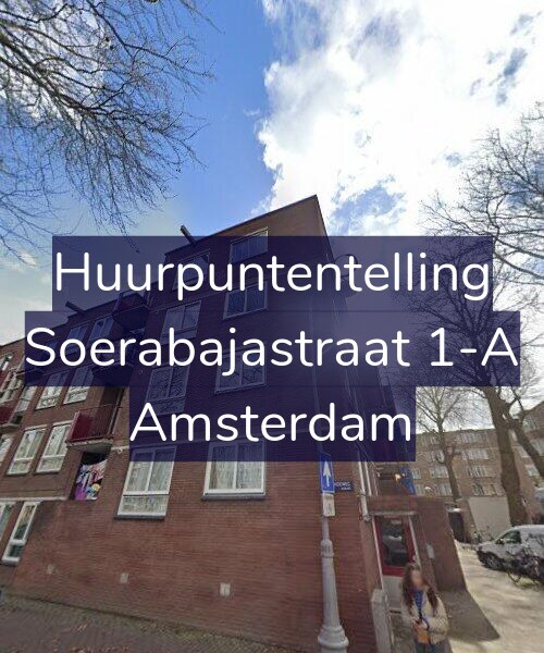 Foto gevel Huurpuntentelling voor Soerabajastraat 1-A, Amsterdam