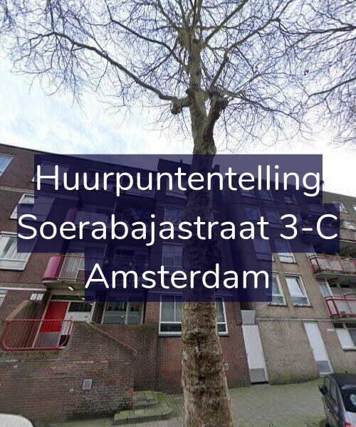 Foto gevel Huurpuntentelling voor Soerabajastraat 3-C, Amsterdam