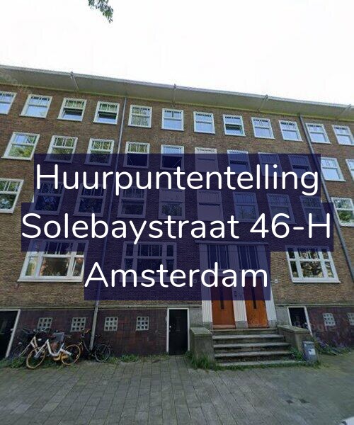 Foto gevel Huurpuntentelling voor Solebaystraat 46-H, Amsterdam