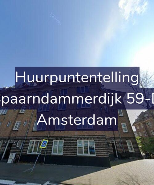 Foto gevel Huurpuntentelling voor Spaarndammerdijk 59-D, Amsterdam