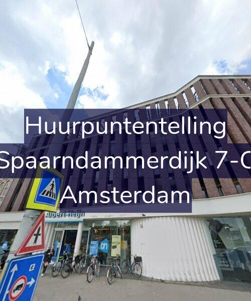 Foto gevel Huurpuntentelling voor Spaarndammerdijk 7-C, Amsterdam