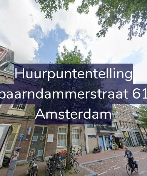 Foto gevel Huurpuntentelling voor Spaarndammerstraat 618, Amsterdam