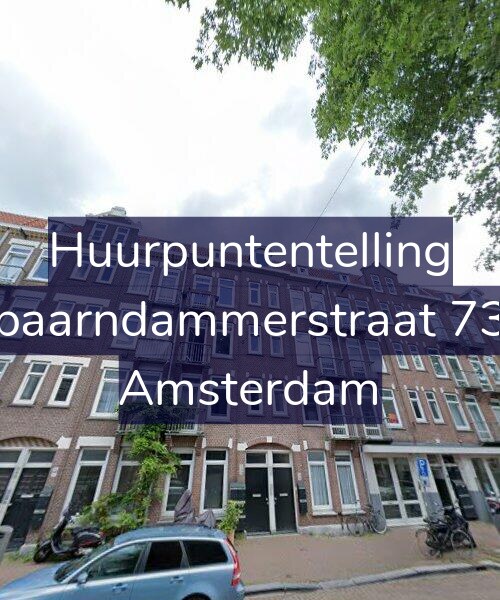 Foto gevel Huurpuntentelling voor Spaarndammerstraat 732, Amsterdam