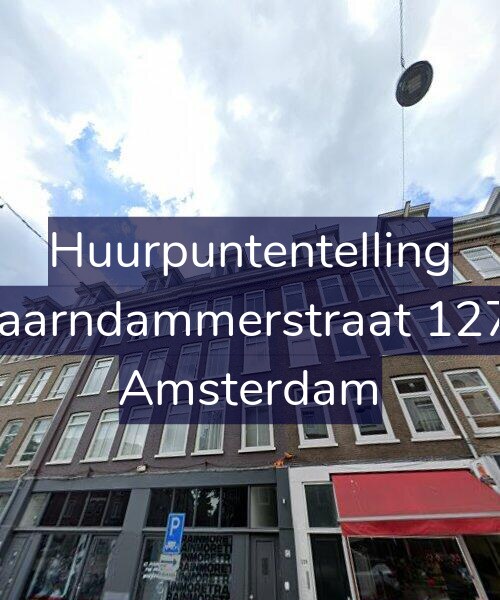 Foto gevel Huurpuntentelling voor Spaarndammerstraat 127-3, Amsterdam