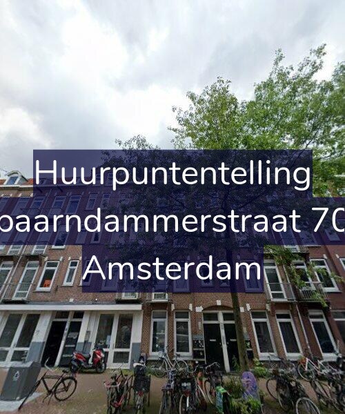Foto gevel Huurpuntentelling voor Spaarndammerstraat 706, Amsterdam