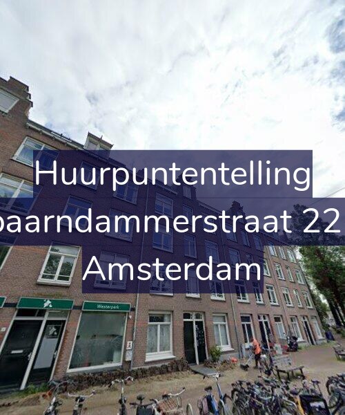 Foto gevel Huurpuntentelling voor Spaarndammerstraat 22-G, Amsterdam