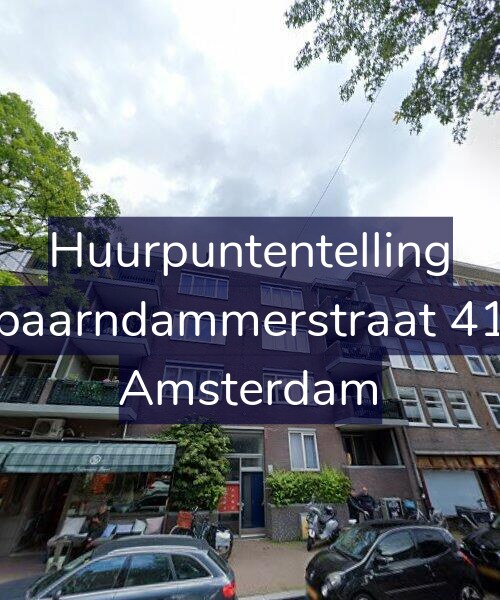 Foto gevel Huurpuntentelling voor Spaarndammerstraat 416, Amsterdam