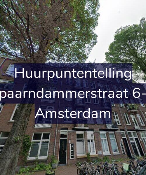 Foto gevel Huurpuntentelling voor Spaarndammerstraat 6-C, Amsterdam
