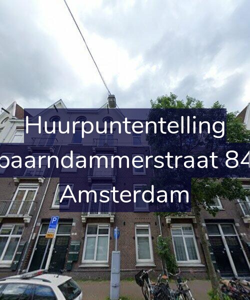 Foto gevel Huurpuntentelling voor Spaarndammerstraat 844, Amsterdam