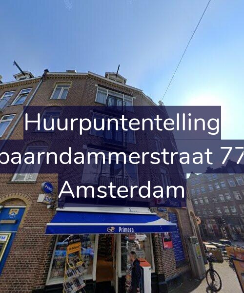 Foto gevel Huurpuntentelling voor Spaarndammerstraat 774, Amsterdam