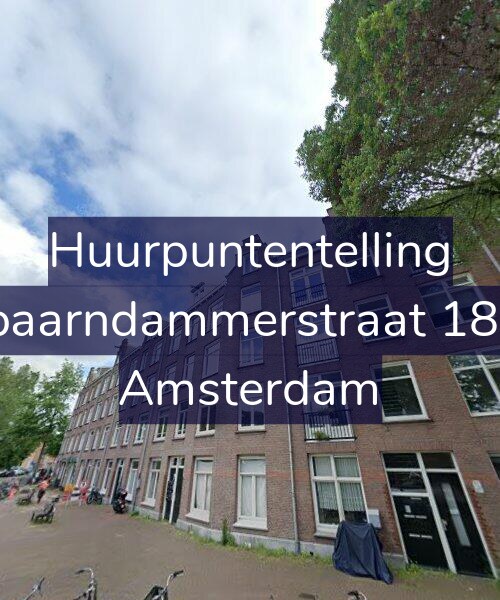 Foto gevel Huurpuntentelling voor Spaarndammerstraat 18-E, Amsterdam