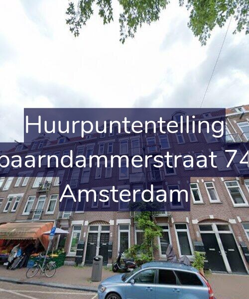 Foto gevel Huurpuntentelling voor Spaarndammerstraat 744, Amsterdam