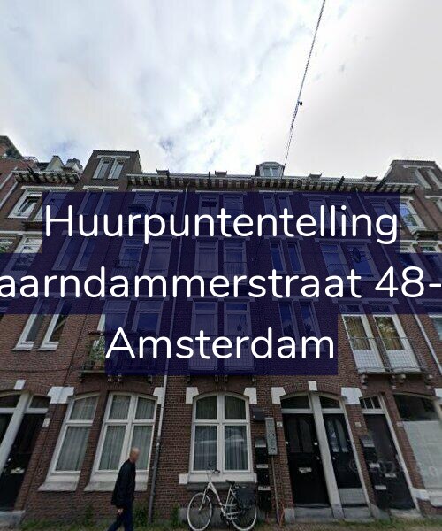 Foto gevel Huurpuntentelling voor Spaarndammerstraat 48-2R, Amsterdam