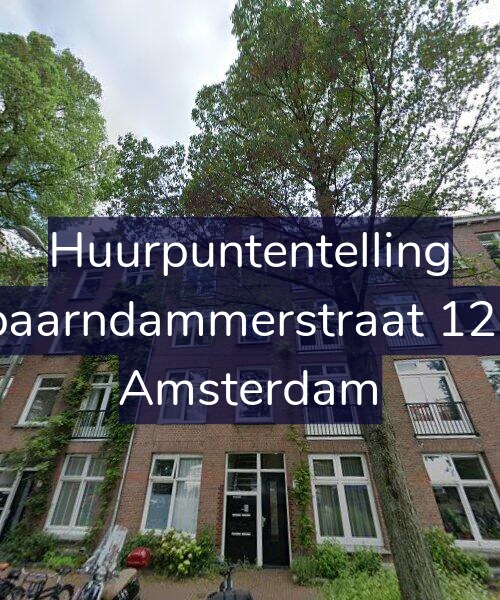 Foto gevel Huurpuntentelling voor Spaarndammerstraat 12-B, Amsterdam