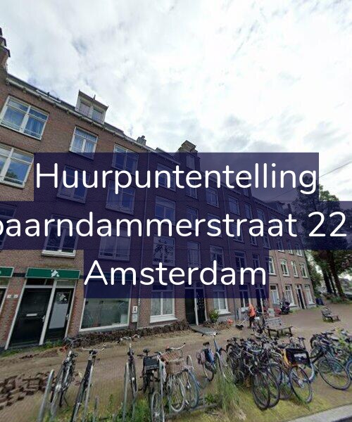 Foto gevel Huurpuntentelling voor Spaarndammerstraat 22-H, Amsterdam