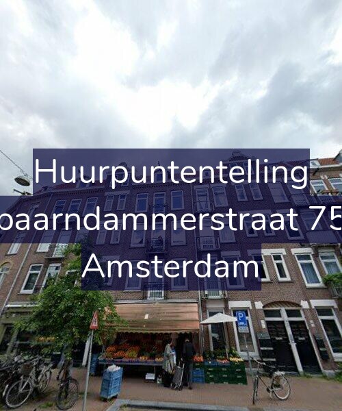 Foto gevel Huurpuntentelling voor Spaarndammerstraat 758, Amsterdam