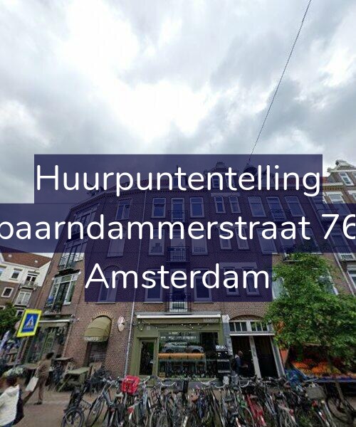 Foto gevel Huurpuntentelling voor Spaarndammerstraat 768, Amsterdam