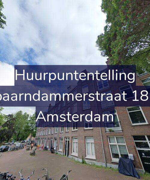 Foto gevel Huurpuntentelling voor Spaarndammerstraat 18-A, Amsterdam