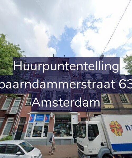 Foto gevel Huurpuntentelling voor Spaarndammerstraat 634, Amsterdam
