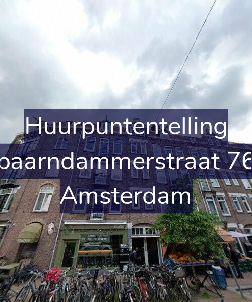 Foto gevel Huurpuntentelling voor Spaarndammerstraat 764, Amsterdam