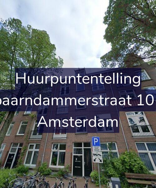 Foto gevel Huurpuntentelling voor Spaarndammerstraat 10-D, Amsterdam