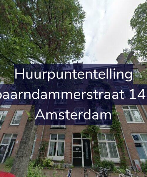 Foto gevel Huurpuntentelling voor Spaarndammerstraat 14-A, Amsterdam
