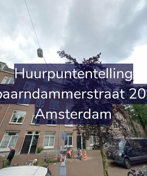 Foto gevel Huurpuntentelling voor Spaarndammerstraat 20-C, Amsterdam