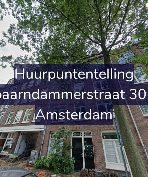 Foto gevel Huurpuntentelling voor Spaarndammerstraat 30-D, Amsterdam