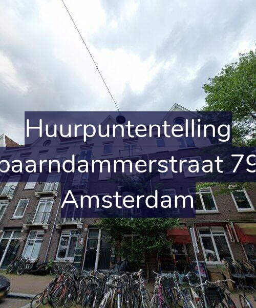 Foto gevel Huurpuntentelling voor Spaarndammerstraat 798, Amsterdam